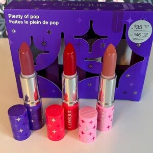 Clinique Plenty Of Pop: Pop Longwear Lipstick Set